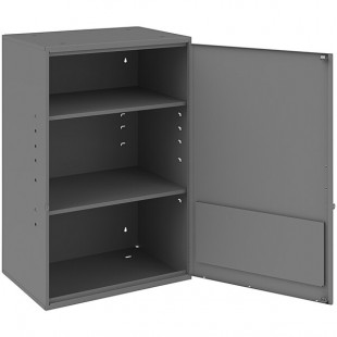Durham Mfg 2-Shelf Steel Wall Mounted Storage Cabinet 056-95