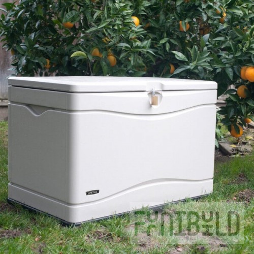 Lifetime 60059 Desert Sand 80 Gallon Outdoor Storage Box