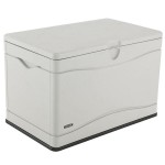Lifetime 60059 Desert Sand 80 Gallon Outdoor Storage Box Lifetime 60059 Desert Sand 80 Gallon Outdoor Storage Box