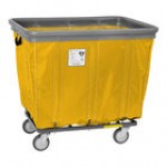 R&B Wire Products, Inc. 12 Bushel Blue Fully Sewn Vinyl Basket Truck with Bumper and Swivel Casters 412SOBC/BL R&B Wire Products, Inc. 12 Bushel Blue Fully Sewn Vinyl Basket Truck with Bumper and Swivel Casters 412SOBC/BL