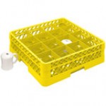 Vollrath TR4DDA Traex® Full-Size Black 16-Compartment 7 7/8