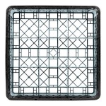 Noble Warewashing 9-Compartment Gray Full-Size Glass Rack with 1 Black Extender Noble Warewashing 9-Compartment Gray Full-Size Glass Rack with 1 Black Extender