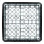 Noble Warewashing 9-Compartment Gray Full-Size Glass Rack with 1 Black Extender Noble Warewashing 9-Compartment Gray Full-Size Glass Rack with 1 Black Extender