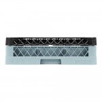 Noble Warewashing 9-Compartment Gray Full-Size Glass Rack with 1 Black Extender Noble Warewashing 9-Compartment Gray Full-Size Glass Rack with 1 Black Extender