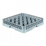 Noble Warewashing 9-Compartment Gray Full-Size Glass Rack with 1 Black Extender Noble Warewashing 9-Compartment Gray Full-Size Glass Rack with 1 Black Extender