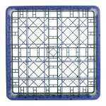 Noble Warewashing 25-Compartment Gray Full-Size Glass Rack with 1 Blue Extender Noble Warewashing 25-Compartment Gray Full-Size Glass Rack with 1 Blue Extender