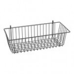 Metro H210C Chrome Storage Basket for Wire Shelving 17 3/8