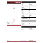 SATCO/NUVO Polaris 1-Light Mini Pendant Light with White Opal Glass and Brushed Nickel Finish - 120V, 60W SATCO/NUVO Polaris 1-Light Mini Pendant Light with White Opal Glass and Brushed Nickel Finish - 120V, 60W