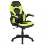 Flash Furniture CH-00095-BK-GG High-Back Black LeatherSoft Swivel Office Chair / Video Game Chair with Flip-Up Arms Flash Furniture CH-00095-BK-GG High-Back Black LeatherSoft Swivel Office Chair / Video Game Chair with Flip-Up Arms