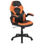 Flash Furniture CH-00095-BK-GG High-Back Black LeatherSoft Swivel Office Chair / Video Game Chair with Flip-Up Arms Flash Furniture CH-00095-BK-GG High-Back Black LeatherSoft Swivel Office Chair / Video Game Chair with Flip-Up Arms