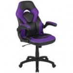 Flash Furniture CH-00095-BK-GG High-Back Black LeatherSoft Swivel Office Chair / Video Game Chair with Flip-Up Arms Flash Furniture CH-00095-BK-GG High-Back Black LeatherSoft Swivel Office Chair / Video Game Chair with Flip-Up Arms