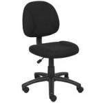 Boss B316-BE Blue Tweed Perfect Posture Deluxe Office Task Chair with Adjustable Arms Boss B316-BE Blue Tweed Perfect Posture Deluxe Office Task Chair with Adjustable Arms