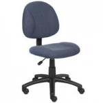 Boss B316-BE Blue Tweed Perfect Posture Deluxe Office Task Chair with Adjustable Arms Boss B316-BE Blue Tweed Perfect Posture Deluxe Office Task Chair with Adjustable Arms