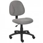 Boss B316-BE Blue Tweed Perfect Posture Deluxe Office Task Chair with Adjustable Arms Boss B316-BE Blue Tweed Perfect Posture Deluxe Office Task Chair with Adjustable Arms