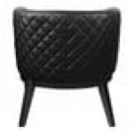 Boss Ava Contemporary Black CaressoftPlus Vinyl Accent Chair with Quilted Back Boss Ava Contemporary Black CaressoftPlus Vinyl Accent Chair with Quilted Back