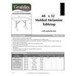 Grosfillex UT275004 48