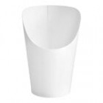 Choice Medium 12 oz. Paper Scoop Cup with Fry Design - 50/Pack