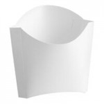 Choice Medium 12 oz. Paper Scoop Cup with Fry Design - 50/Pack