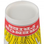 Choice Medium 12 oz. Paper Scoop Cup with Fry Design - 50/Pack