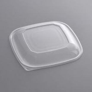 Sabert 54160B50 Bowl2 Clear Dome Lid for 80 oz. and 160 oz. Square Bowls - 50/Case Sabert 54160B50 Bowl2 Clear Dome Lid for 80 oz. and 160 oz. Square Bowls - 50/Case