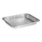 Western Plastics 5112 Half Size Foil Steam Table Pan Shallow 1 11/16 Western Plastics 5112 Half Size Foil Steam Table Pan Shallow 1 11/16
