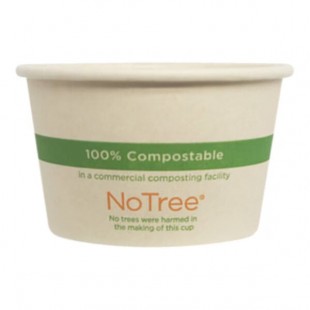 World Centric 4 oz. NoTree Compostable Portion Cup - 1,000/Case