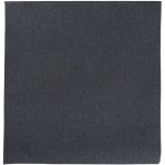 Hoffmaster FashnPoint Black Linen-Feel Dinner Napkin, 1/4 Fold, 15 1/2 Hoffmaster FashnPoint Black Linen-Feel Dinner Napkin, 1/4 Fold, 15 1/2