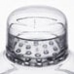 Fineline 4102-CL Quenchers 10 oz. Disposable Clear Plastic Shaker - 24/Case