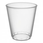 Fineline 4102-CL Quenchers 10 oz. Disposable Clear Plastic Shaker - 24/Case