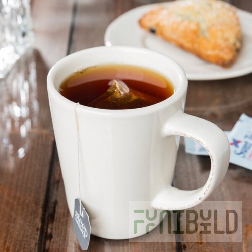 Libbey Farmhouse 12 oz. Cream Porcelain Mug - Sample