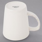 Libbey Farmhouse 12 oz. Cream Porcelain Mug - Sample