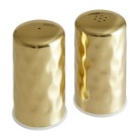 American Metalcraft GHSP2 2 oz. Gold Hammered Finish Salt and Pepper Shaker Set American Metalcraft GHSP2 2 oz. Gold Hammered Finish Salt and Pepper Shaker Set