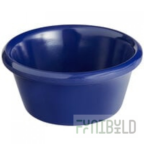 Acopa 6 oz. Blue Fluted Melamine Ramekin - 12/Case