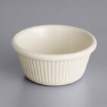 Acopa 6 oz. Blue Fluted Melamine Ramekin - 12/Case Acopa 6 oz. Blue Fluted Melamine Ramekin - 12/Case