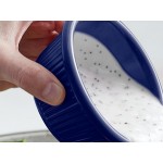 Acopa 6 oz. Blue Fluted Melamine Ramekin - 12/Case Acopa 6 oz. Blue Fluted Melamine Ramekin - 12/Case