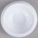 Carlisle 085502 1 oz. Melamine Butter Dish - 48/Case