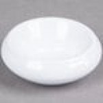 Carlisle 085502 1 oz. Melamine Butter Dish - 48/Case