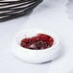 Carlisle 085502 1 oz. Melamine Butter Dish - 48/Case