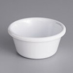 Acopa 6 oz. Blue Smooth Melamine Ramekin - 12/Case