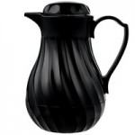 Vollrath 52123 Black Lid for SwirlServe 10 oz. Hot-N-Cold Beverage Server