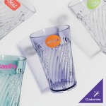 GET 2220-1-CL Tahiti 20 oz. Clear Customizable SAN Plastic Tumbler - 72/Case GET 2220-1-CL Tahiti 20 oz. Clear Customizable SAN Plastic Tumbler - 72/Case