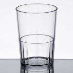 Cambro LDT6152 Lido 6 oz. Clear SAN Plastic Tumbler - 36/Case Cambro LDT6152 Lido 6 oz. Clear SAN Plastic Tumbler - 36/Case