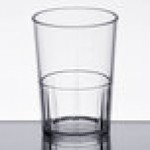 Cambro LDT6152 Lido 6 oz. Clear SAN Plastic Tumbler - 36/Case Cambro LDT6152 Lido 6 oz. Clear SAN Plastic Tumbler - 36/Case
