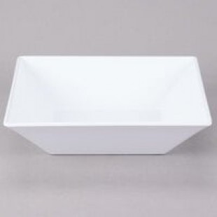 GET ML-67-W Milano White 2.5 Qt. Square Bowl GET ML-67-W Milano White 2.5 Qt. Square Bowl