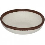 GET B-305-DVG Pottery Market 1.5 Qt. Glazed Gray Melamine Bowl with White Trim - 12/Case GET B-305-DVG Pottery Market 1.5 Qt. Glazed Gray Melamine Bowl with White Trim - 12/Case