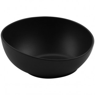GET Enterprises Riverstone 30 oz. Dark Gray Irregular Round Matte Melamine Pho / Ramen / Grain Bowl - 24/Case GET Enterprises Riverstone 30 oz. Dark Gray Irregular Round Matte Melamine Pho / Ramen / Grain Bowl - 24/Case