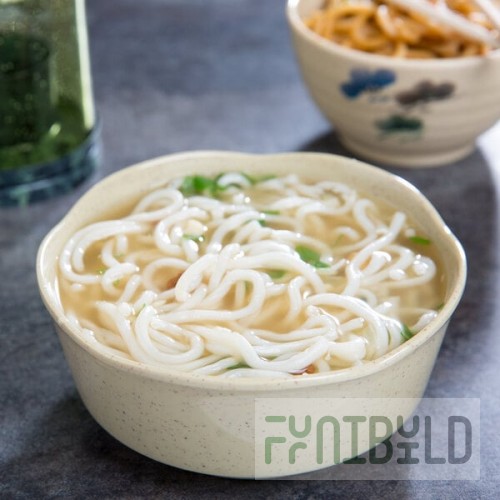 GET 0163-TD Japanese Traditional 16 oz. Scalloped Edge Bowl - 12/Case