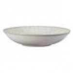 Luzerne Knit by Oneida 1880 Hospitality L6800000762 14 oz. Porcelain Deep Coupe Plate / Low Bowl - 24/Case