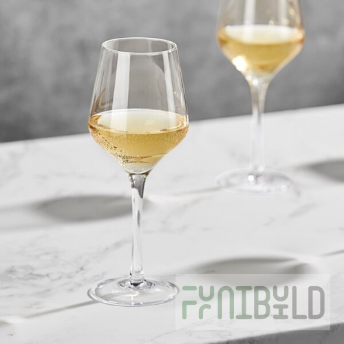 Della Luce Astro 13 oz. White Wine Glass - 6/Pack