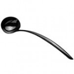 Bon Chef 9456HFG 6 oz. Gold Hammered Stainless Steel Serving Ladle with Hollow Cool Handle